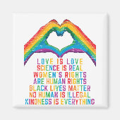 Aimant la science est réelle - les Noirs comptent (Devant)