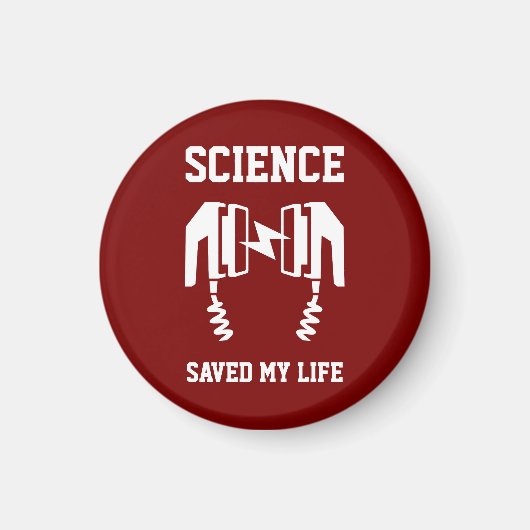 Aimant La science m'a sauvé la vie (Devant)