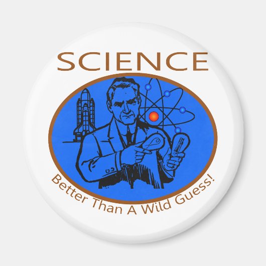 Aimant La Science Mieux Qu'Un Devis Sauvage (Devant)