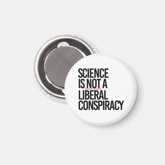 AIMANT LA SCIENCE N'EST PAS UNE CONSPIRATION LIBÉRALE (Recto/Verso)