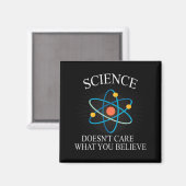 Aimant La science se fiche de ce que vous croyez Drôle de (Recto/Verso)