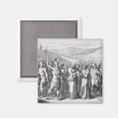 Aimant La sécession du peuple au Sacre des Mons (Recto/Verso)