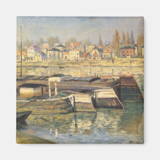 Aimant La Seine à Asnières par Claude Monet (Devant)