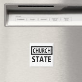 Aimant La séparation de l'Église et de l'État - 1er amend (In Situ (Lave-vaisselle))