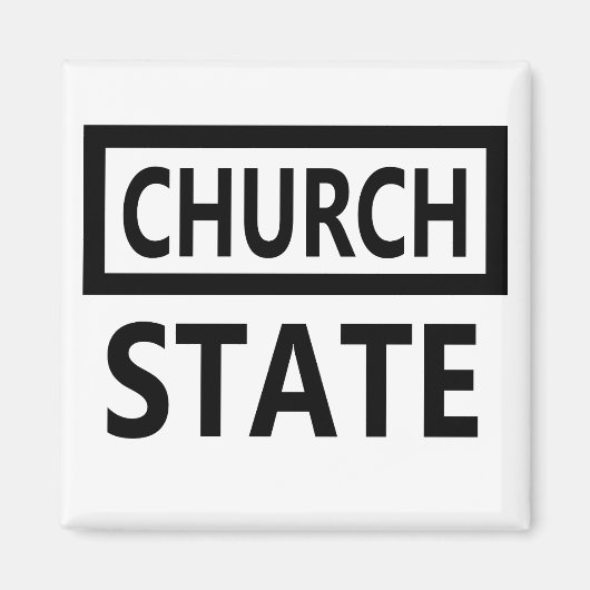 Aimant La séparation de l'Église et de l'État - 1er amend (Devant)
