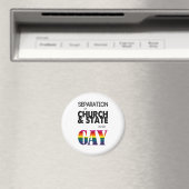 Aimant La séparation de l'Eglise et de l'Etat est si GAY (In Situ (Lave-vaisselle))