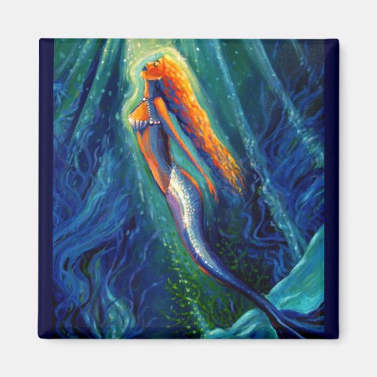 Aimant La sirène et le miroir (Devant)