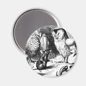 Aimant La souris et l'histoire sèche (Recto/Verso)