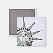 Aimant La Statue de la Liberté (Recto/Verso)