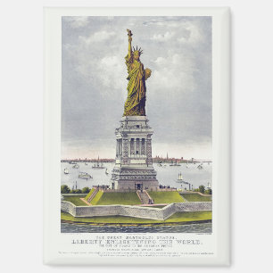 Aimant La Statue de la Liberté, La Grande Statue de Barth