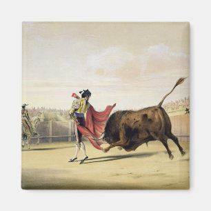 Aimant La Suerte de la Capa, 1865 (litho de couleur)