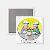 Aimant La surprise du chef (Recto/Verso)