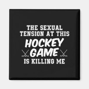 Aimant La tension ual dans ce match de hockey drôle de di