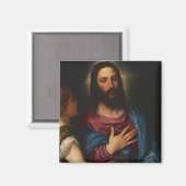 Aimant La tentation du Christ, Titien (Recto/Verso)