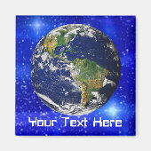 Aimant La Terre dans l'aimant spatial (Devant)