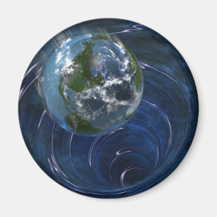 Aimant La terre est dans le problème