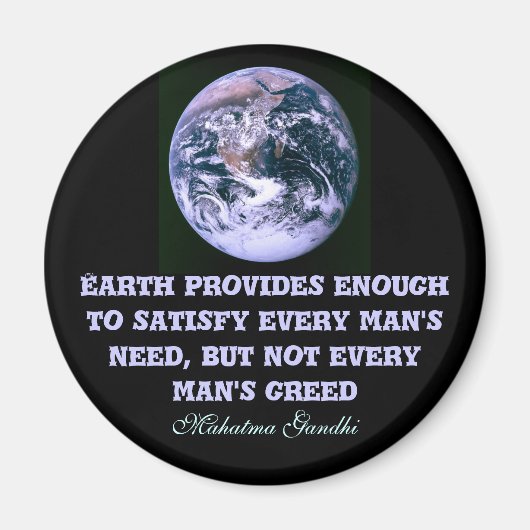 Aimant La Terre fournit de l'aimant (Devant)