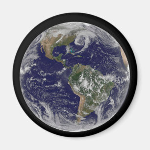 Aimant La Terre Pleine Montre Des Systèmes À Faible Press