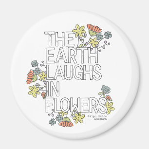 Aimant La Terre rit de fleurs