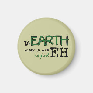 Aimant La Terre sans art