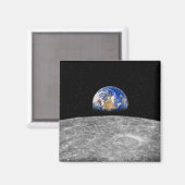 Aimant La Terre se lève sur la Lune (Recto/Verso)