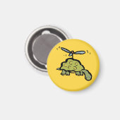Aimant la tortue hélicoptère (Recto/Verso)