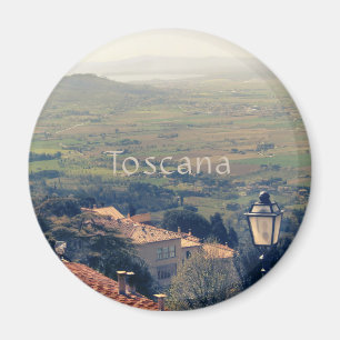 Aimant La Toscane. L'Italie. Cortona