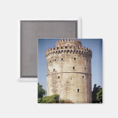 Aimant La tour blanche, construite pendant (Recto/Verso)