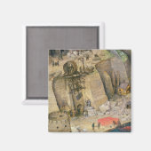 Aimant La tour de Babel (Recto/Verso)