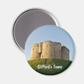 Aimant La tour de Clifford (Recto/Verso)