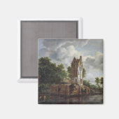 Aimant La tour de l'église (Recto/Verso)