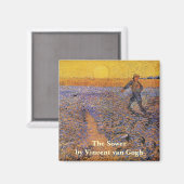 Aimant La tour par Vincent van Gogh (Recto/Verso)