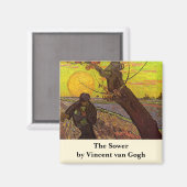 Aimant La tour par Vincent van Gogh (Recto/Verso)