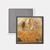 Aimant La Transfiguration Art Religieux Médiéval (Recto/Verso)