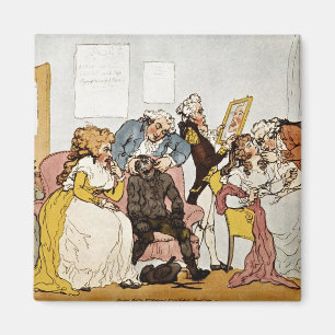 Aimant "La transplantation des dents", bande dessinée