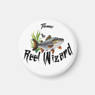 Aimant La truite arc-en-ciel Reel Wizard