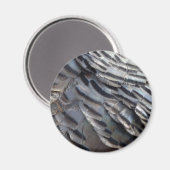 Aimant La Turquie sauvage plumes II Design Abstrait de la (Recto/Verso)