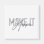 Aimant La typographie moderne, simple, cool (Devant)