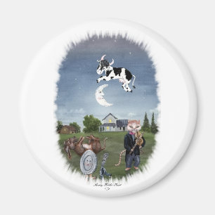 AIMANT LA VACHE SAUTÉE AU-DESSUS DE LA LUNE
