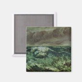 Aimant La vague, après 1870 (Recto/Verso)