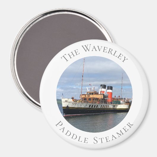 Aimant La vapeur Waverley Paddle (Recto/Verso)