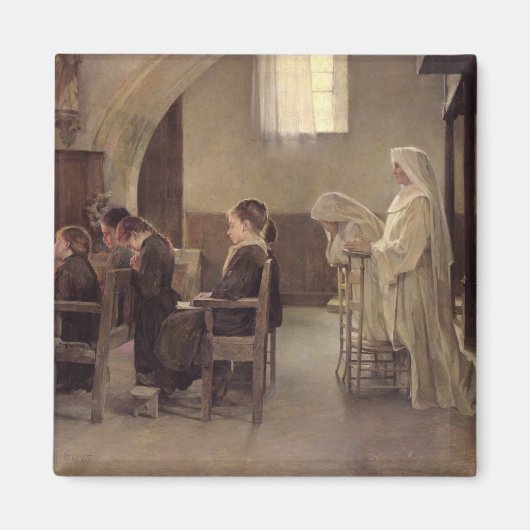 Aimant La veille de la première communion, avant 1890 (Devant)