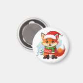 Aimant La veille de Noël de Little Fox (Recto/Verso)