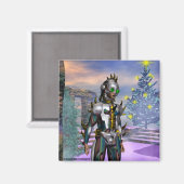 AIMANT LA VEILLE D'UN CYBORG DE NOUVELLE ANNÉE A DÉCLENCH (Recto/Verso)