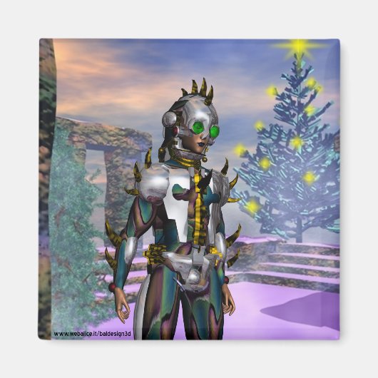 AIMANT LA VEILLE D'UN CYBORG DE NOUVELLE ANNÉE A DÉCLENCH (Devant)