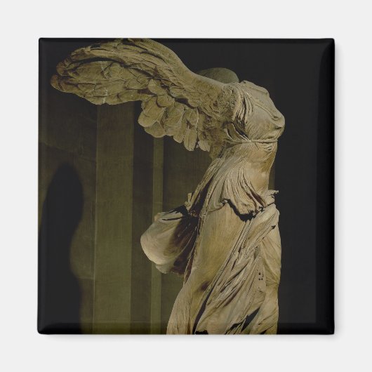 Aimant La Victoire de Samothrace (marbre marial) (voir au (Devant)