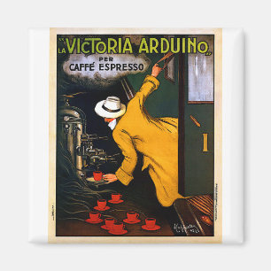 Aimant La Victoria Arduino Caffe Expresso Poster vintage