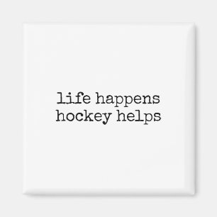 Aimant La vie arrive Hockey aide _2