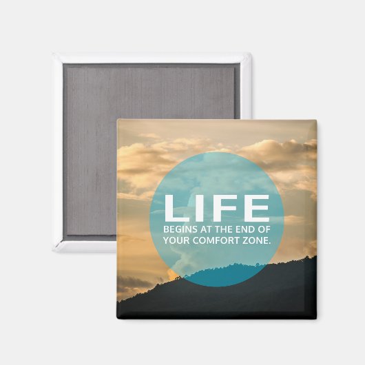 Aimant La vie commence (Recto/Verso)