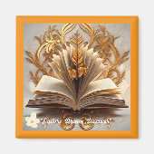 Aimant "La vie de livres" (Devant)